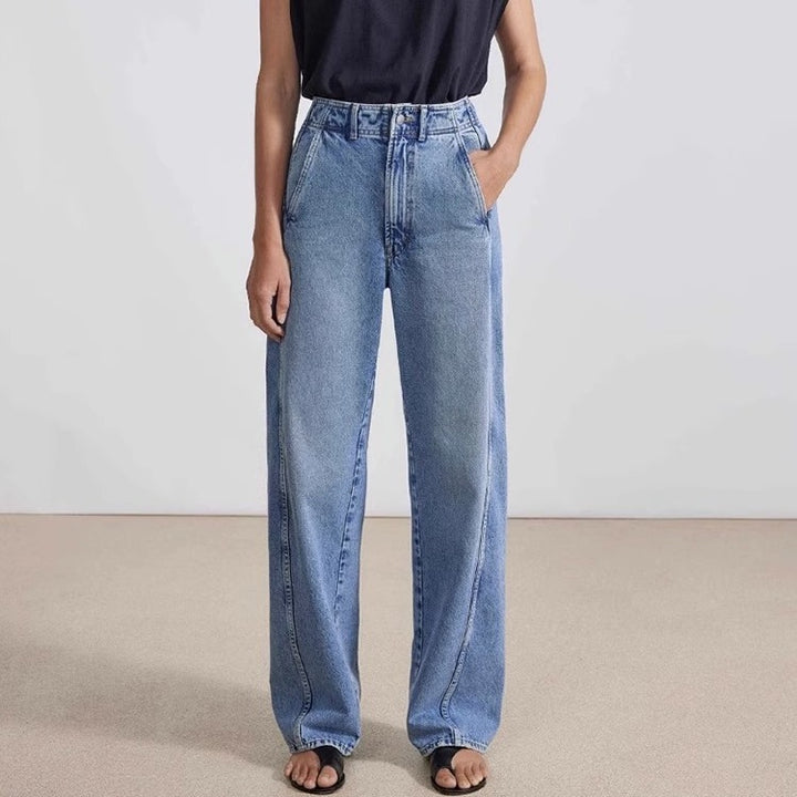 Damer Høj Talje Mom Jeans Stilla