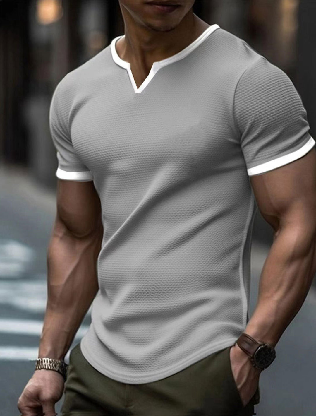 Herren Sporty T-shirt Stilla