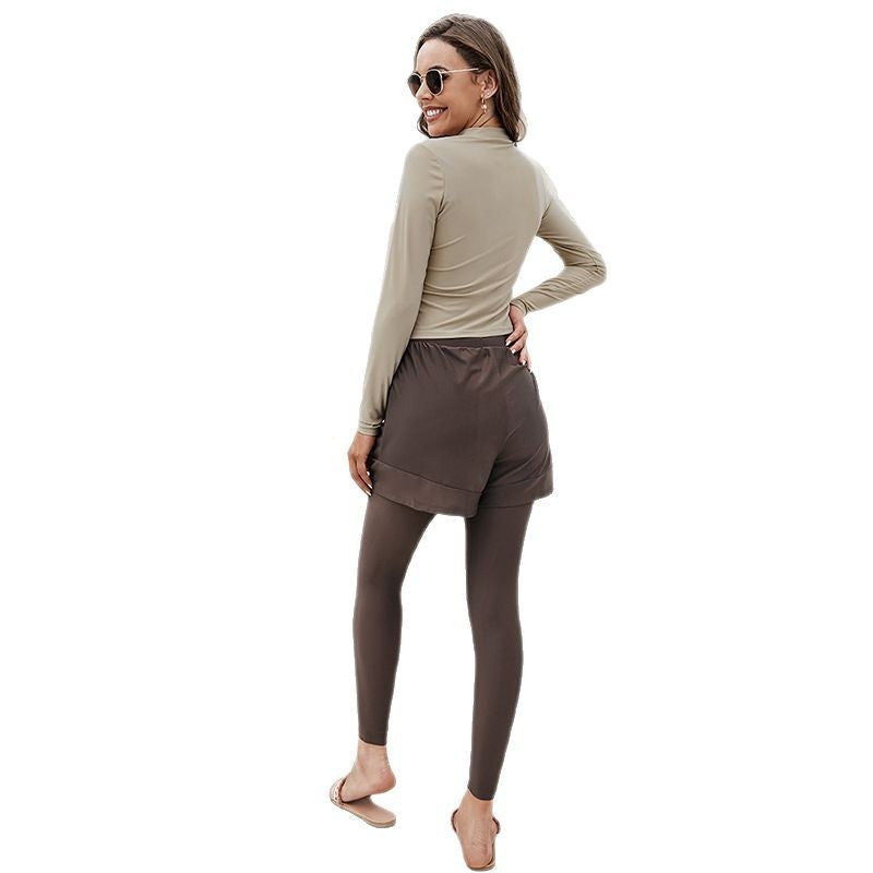 Dame Sporty Outfit med UV-beskyttelse og elegant nederdel-design Stilla