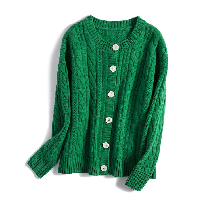 Femme Kabelstrik-Cardigan Stilla