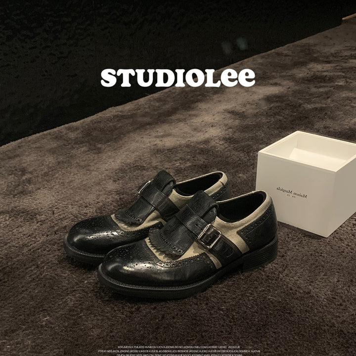 Herrer Brogue Stropper Oxfords Stilla