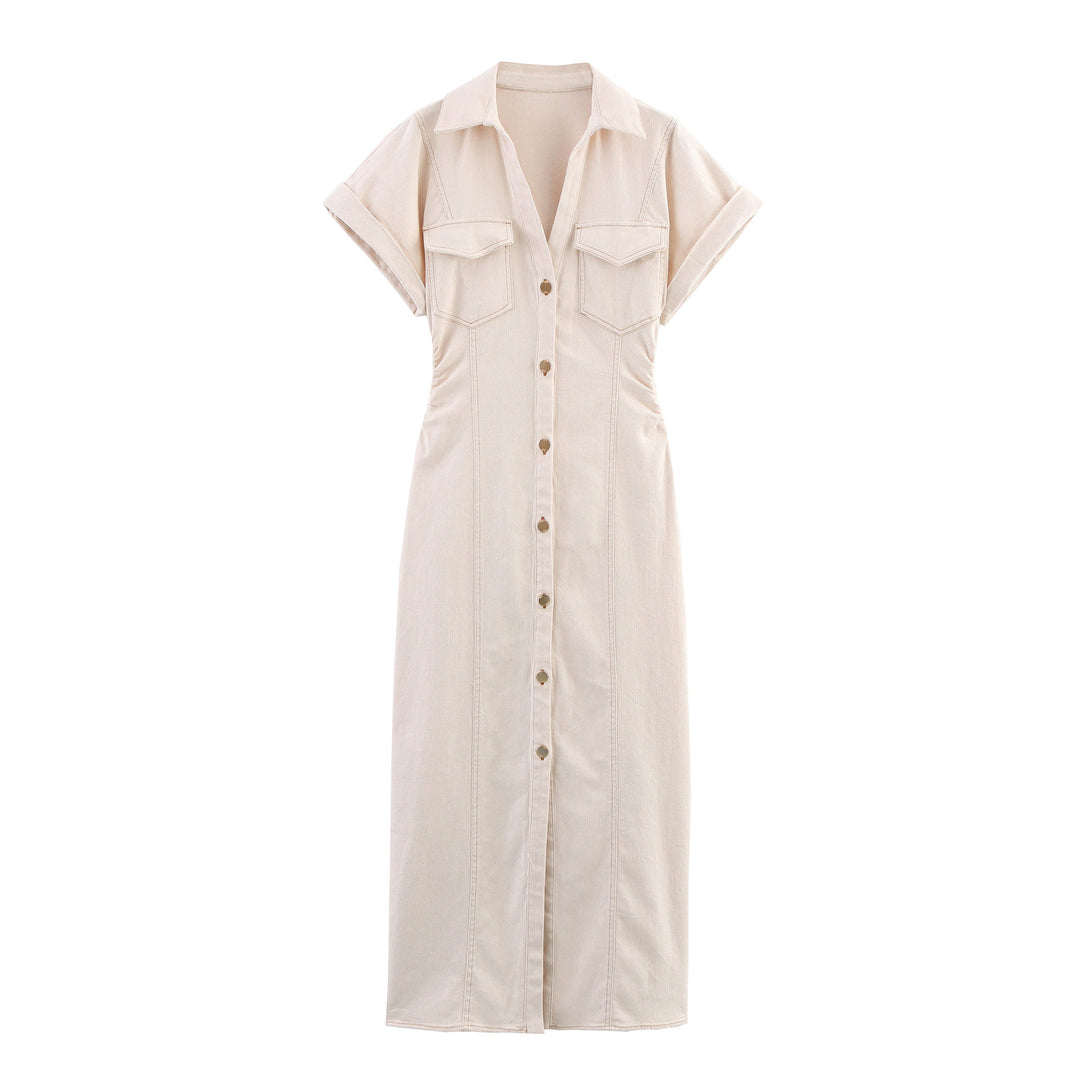 Femme Utility Shirt Kjole Stilla
