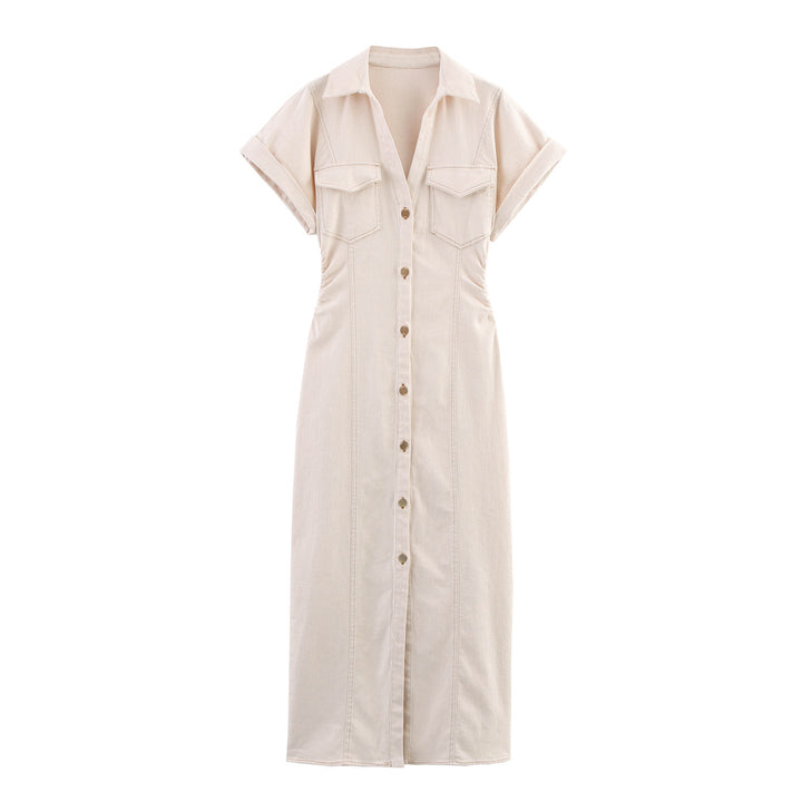Femme Utility Shirt Kjole Stilla