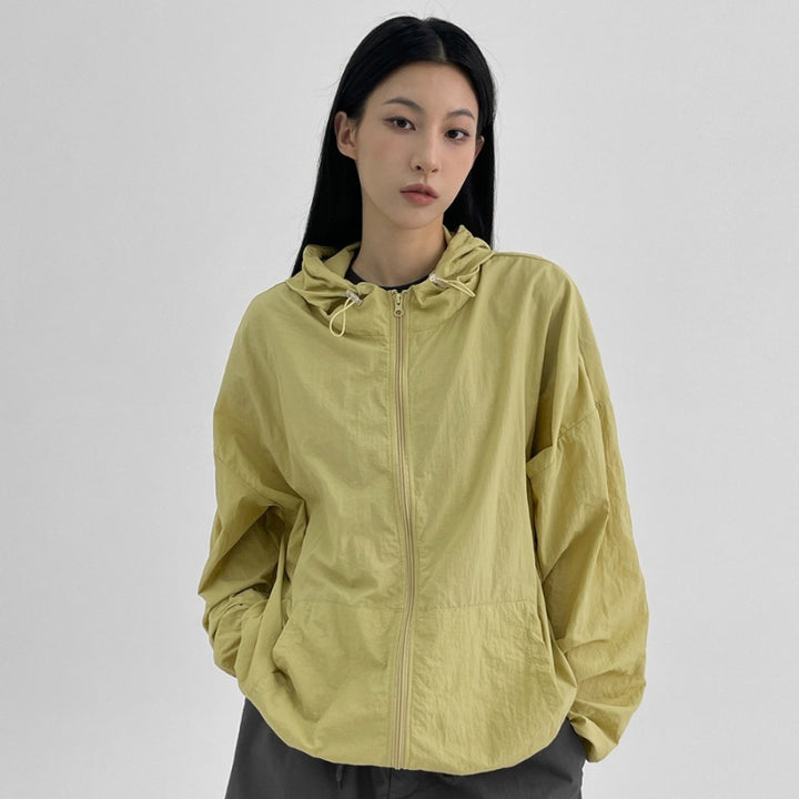 Kvindernes lette oversized overgangsjakke Stilla