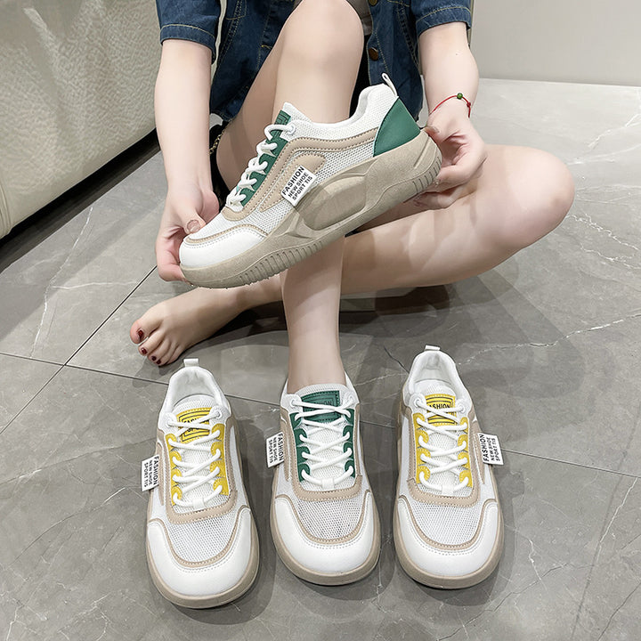 Dame sporty sneakers med åndbart mesh-overdel og komfortabel dæmpning Stilla