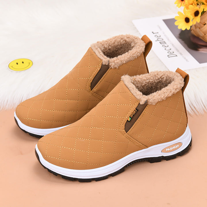 Femme Isolerede Quilted Slip-On Støvler Stilla