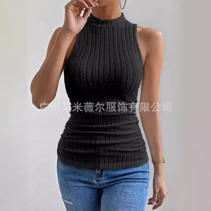 Stilla | Casual Strik Rund Hals Vest