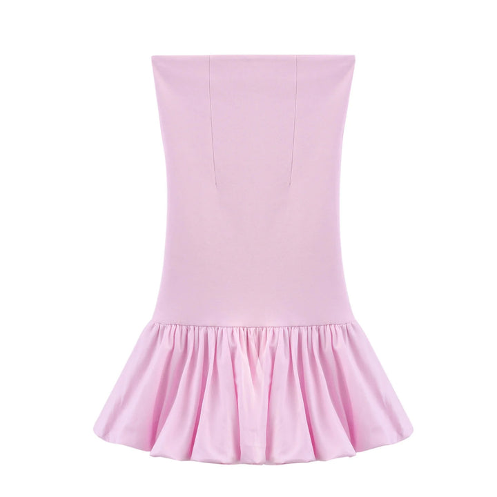 Femme Flared Hem Mini Kjole Stilla