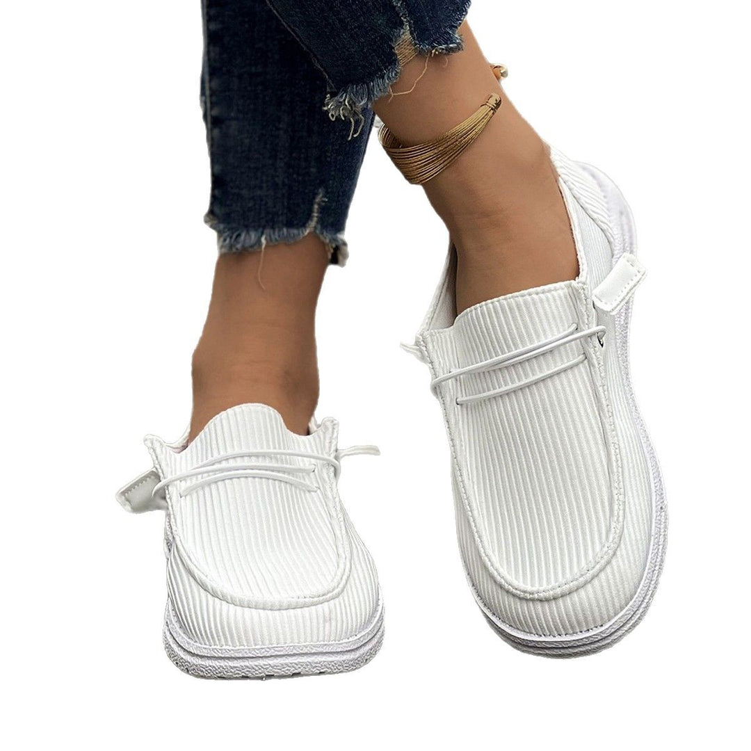 Dame afslappede Slip-On sko med elastisk komfort Stilla