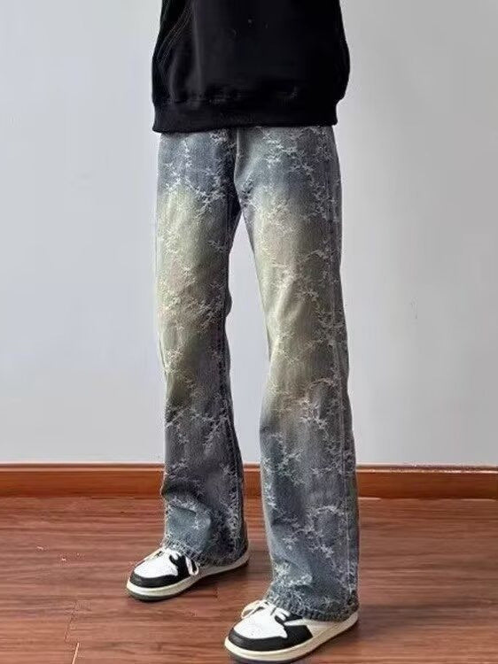 Herrer modeshorts Z destroyed jeans Stilla