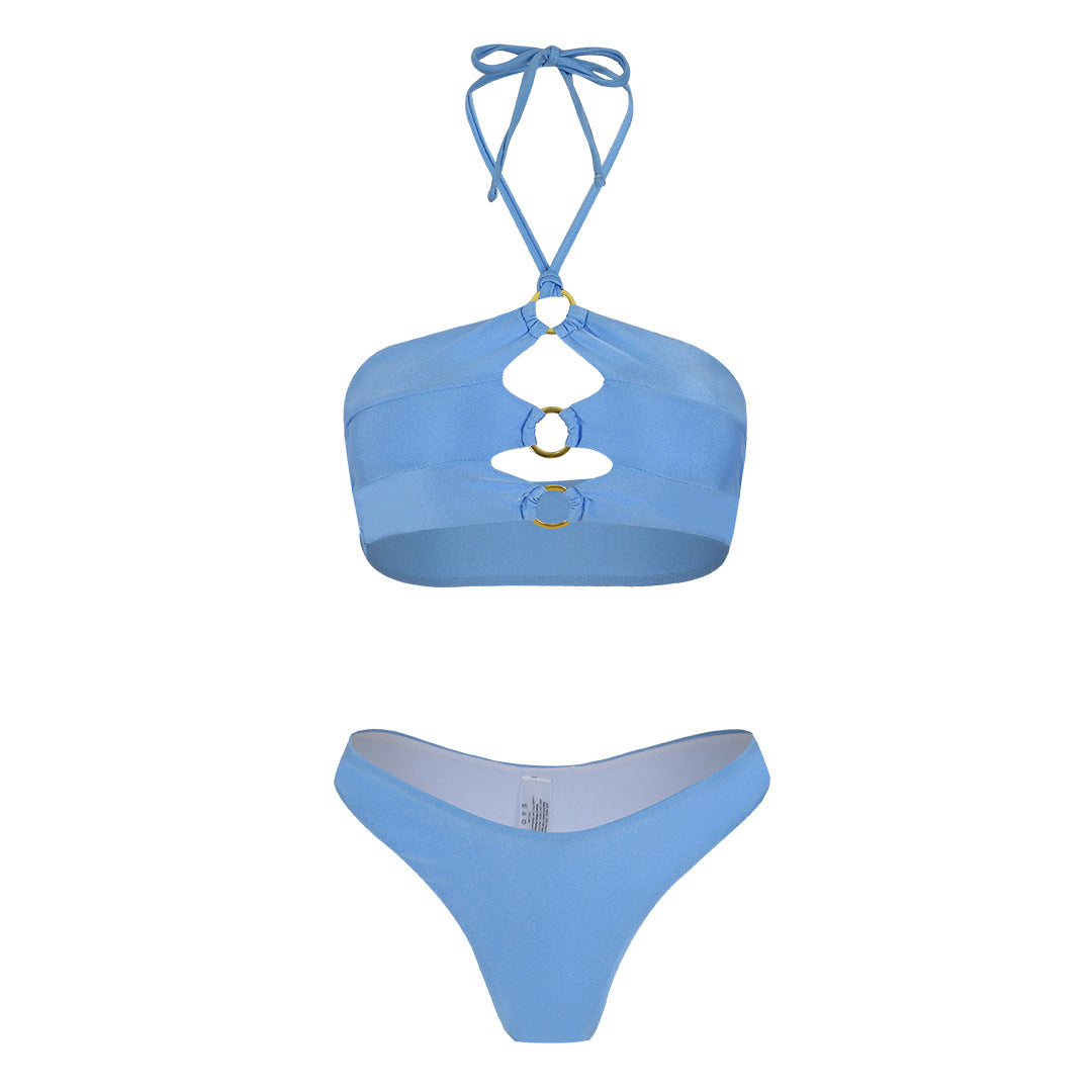 Dame Bikini-sæt med innovativt design og glamourøse detaljer Stilla