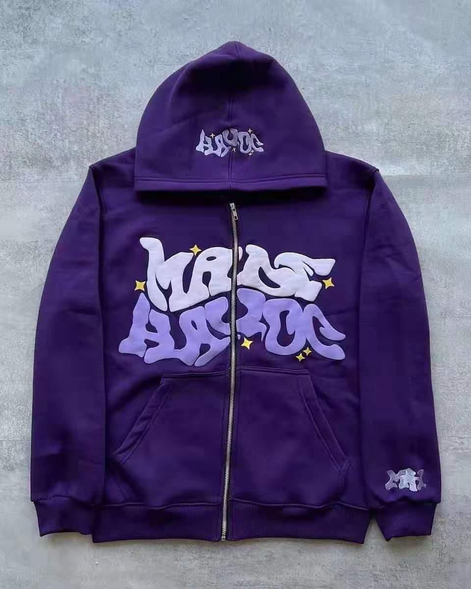Kvinder Hoodie med unikt graffiti design Skovae