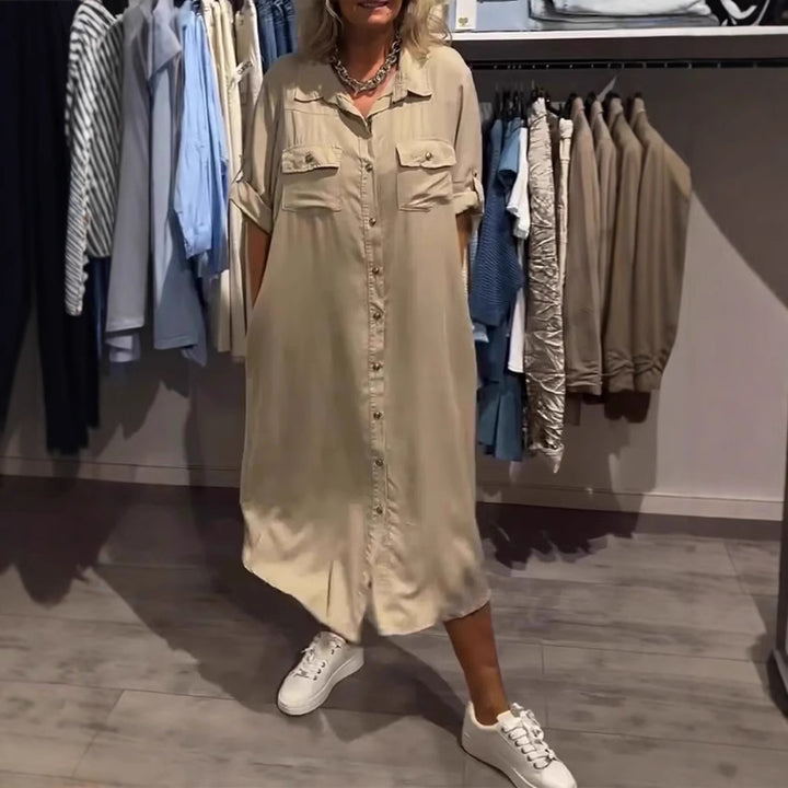 Fru Denim Skjortekjole Stilla