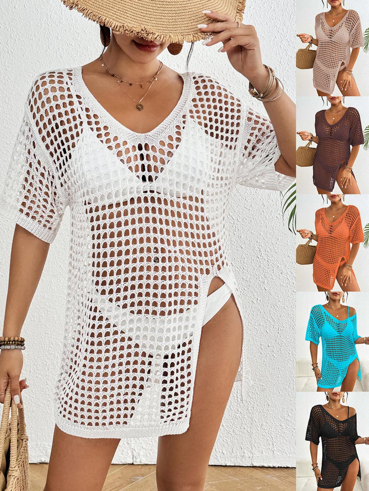 Femme Mesh Strand Overtræk Tunika Stilla