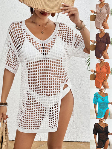Femme Mesh Strand Overtræk Tunika Stilla