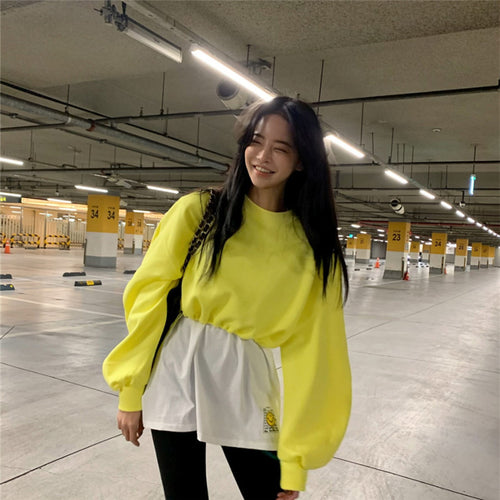 Kvinders fashionable sweatshirt med voluminøse ærmer Stilla
