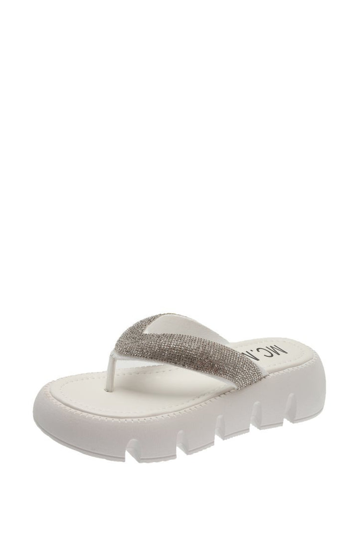 Dame Glitrende Tåseparator-Sandaler med komfortabel fodseng og moderne design Stilla