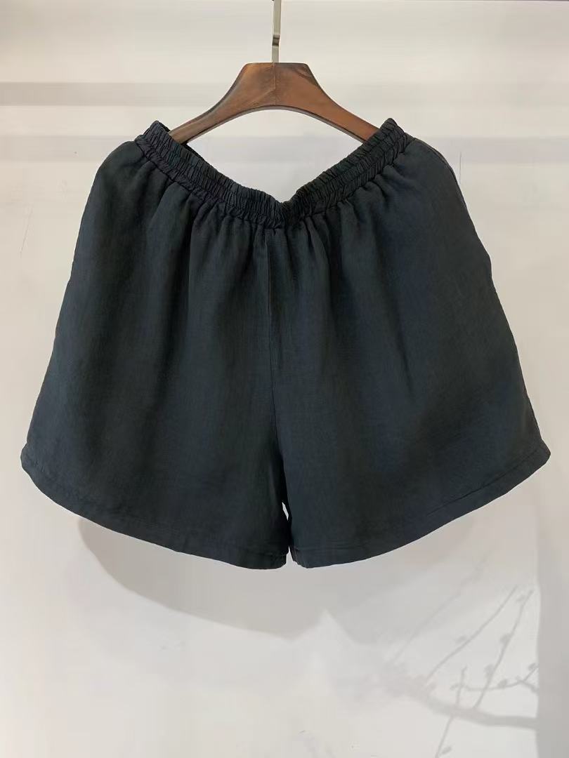 Femme Letvægts Afslappet Pasform Sommer Shorts Stilla
