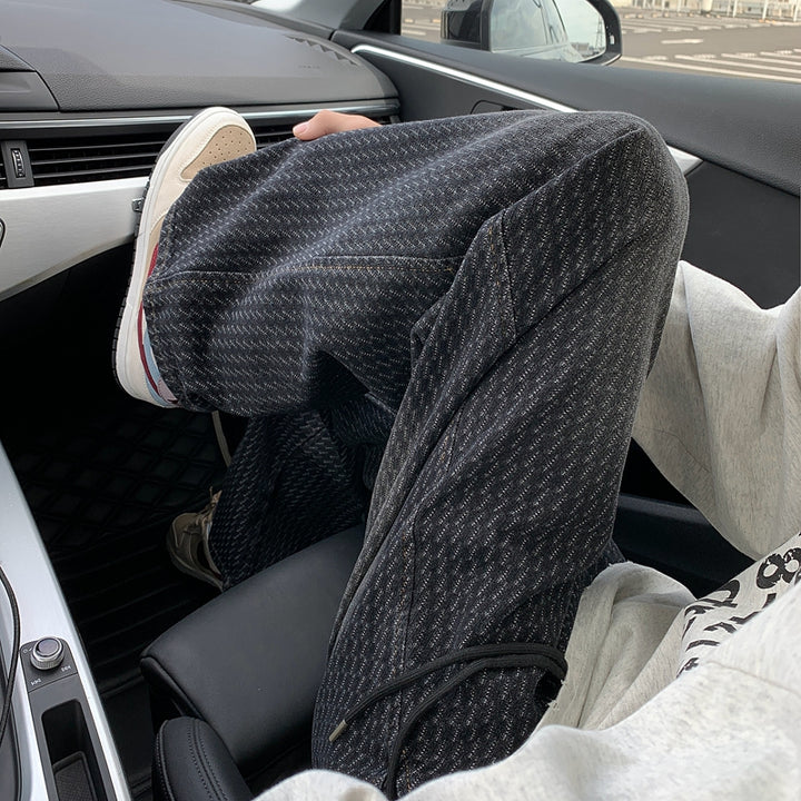 Herrer casual jeans med innovativt strækmateriale og moderne design Stilla