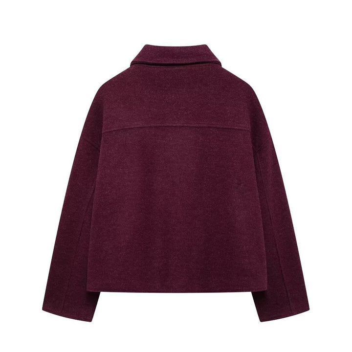 Femme Stylish Utility-Jakke med Lommer detaljer Stilla