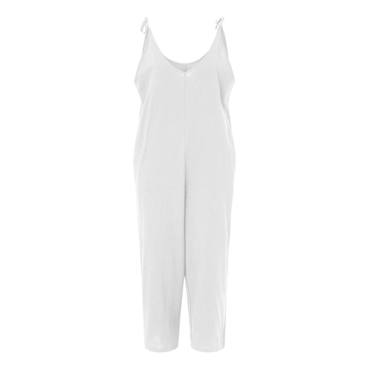 Dame Fritids Spaghetti-strop Jumpsuit Stilla