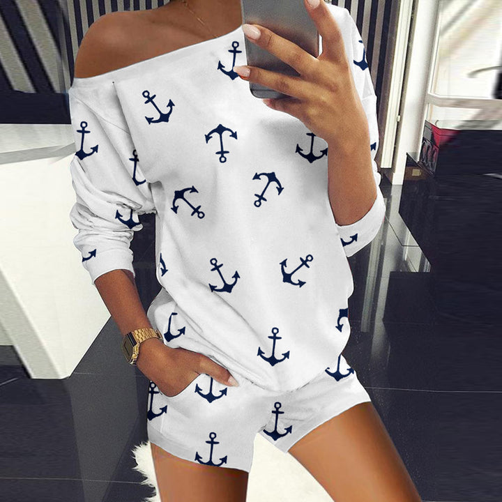 Femme Nautical-tema Lounge-sæt Stilla