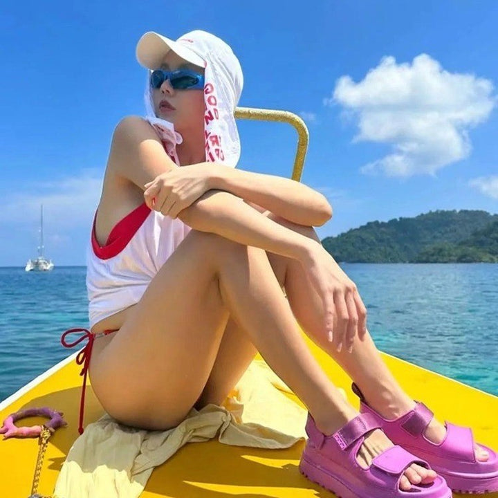Dame Sportlige Sandaler med ergonomisk fodseng og skridsikker sål Stilla