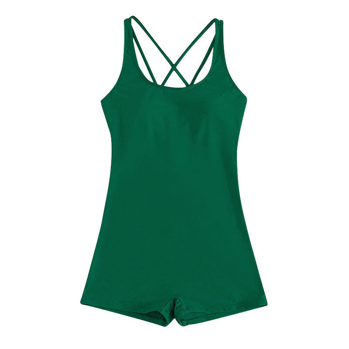 Dame Sporty Badedragt Skovae