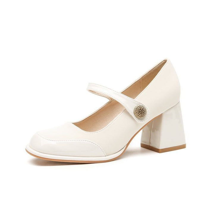 Femme Elegant Mary Jane Hæle Stilla
