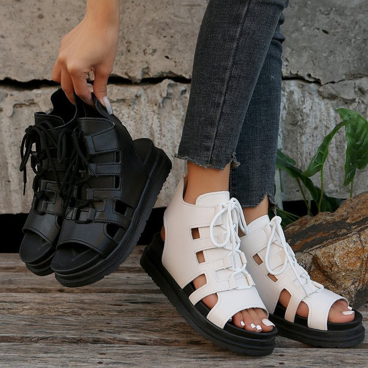 Dame Sport sandals med åndbar overfladestruktur og behagelig hæl Stilla