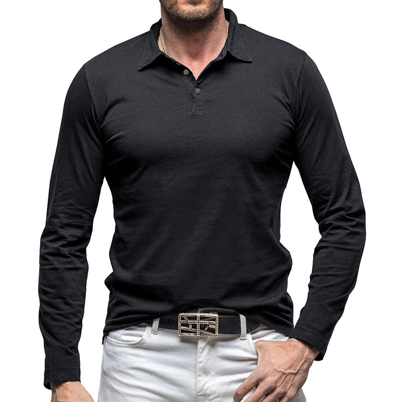 Herrer Langærmet polo shirt Stilla