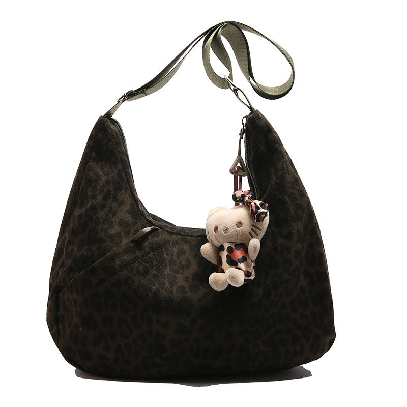 Femme Stilfuld Dyrtryk Hobo-Taske Stilla