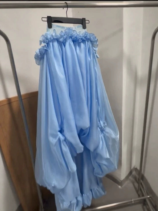 Damer Off-Shoulder Maxi-Kjole i flydende Chiffon Skovae