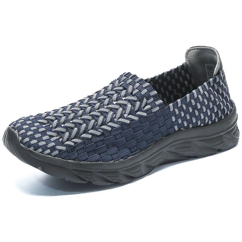 Herrer Slip-On Vevet Sneakers med Fleksibel Komfort Pasform Stilla