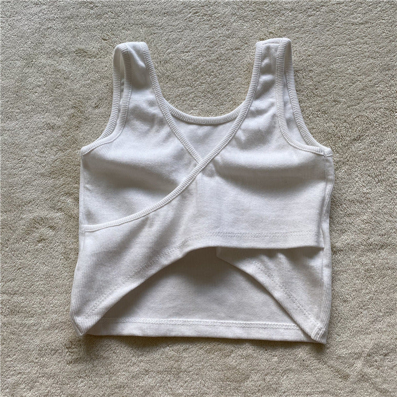 Femme Casual Ribbet Tanktop Stilla