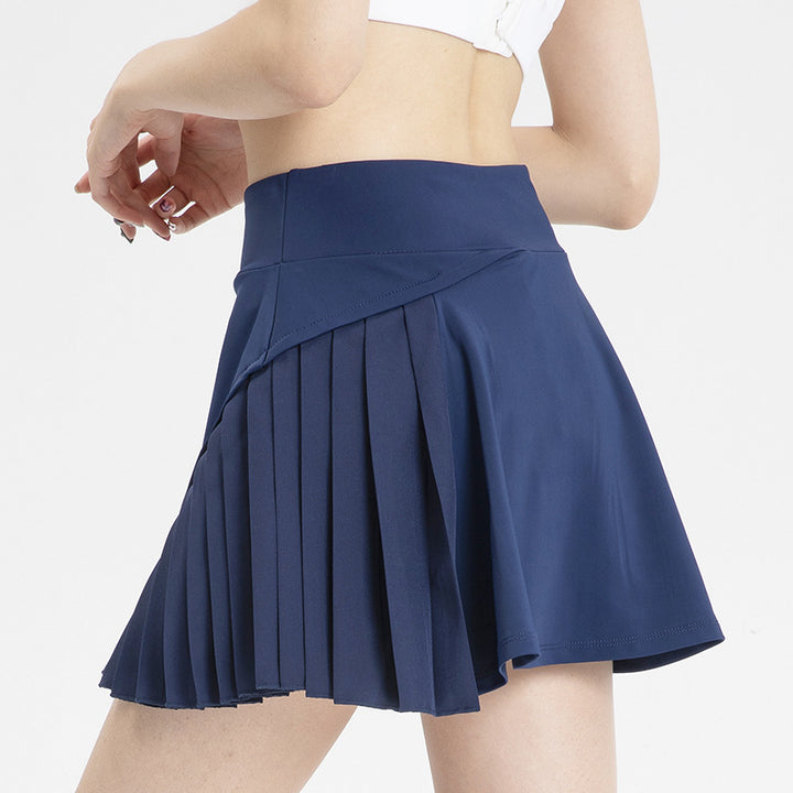 Dame Sporty Plisseret Nederdel Stilla