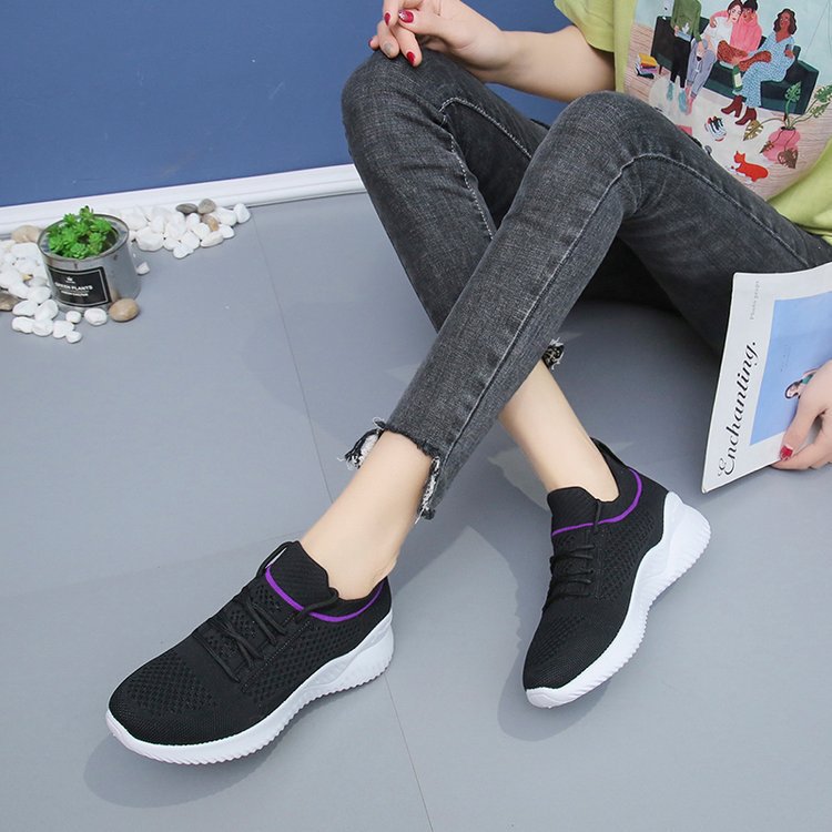 Dame Komfortable og fleksible Sneakers med åndbart overmateriale og ergonomisk dæmpning Stilla