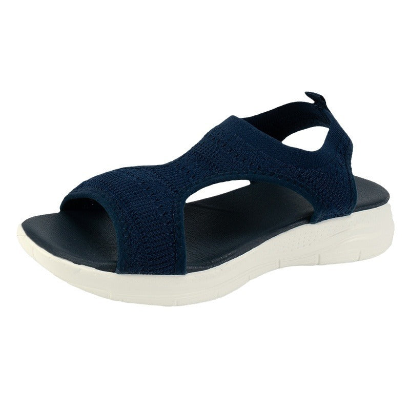 Dame Stretch-Strik Komfort Sandaler Stilla