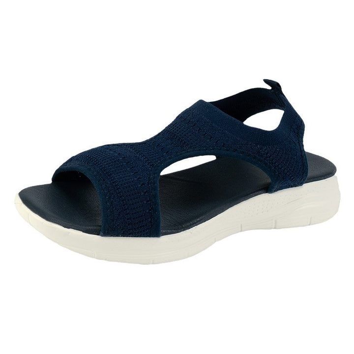 Dame Stretch-Strik Komfort Sandaler Stilla