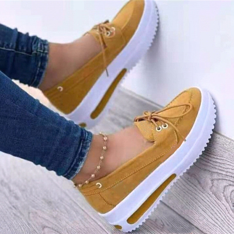 Dame fritids-sneakers med elastisk sål og moderigtigt design Stilla