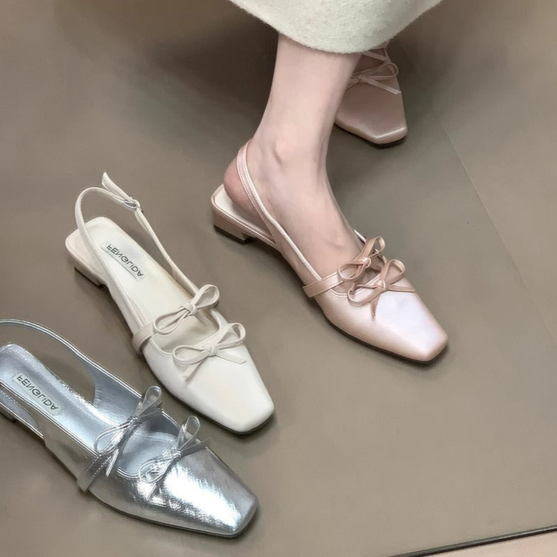 Femme Slingback Flade Sko Stilla