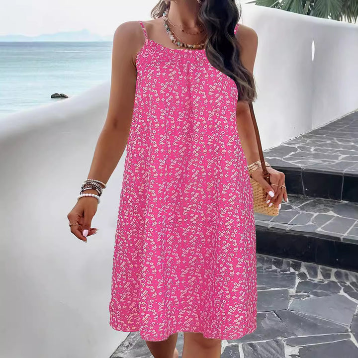 Dame Casual Loose Sommerkjole Stilla