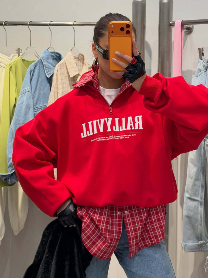 Kvinders sporty zip trøje i afslappet design Stilla