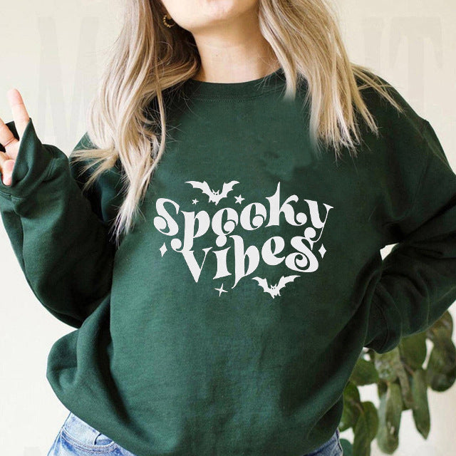 Kvinders sweatshirt med legende Halloween-design og komfortabel pasform Stilla