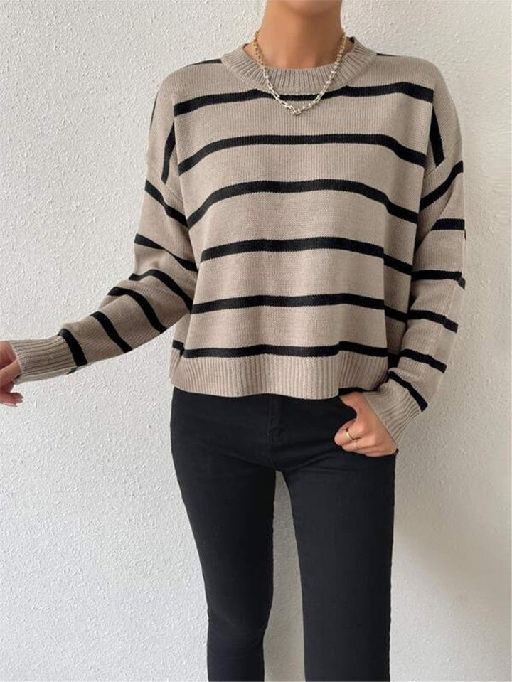 Stilla | Overdimensioneret Stribet Sweater