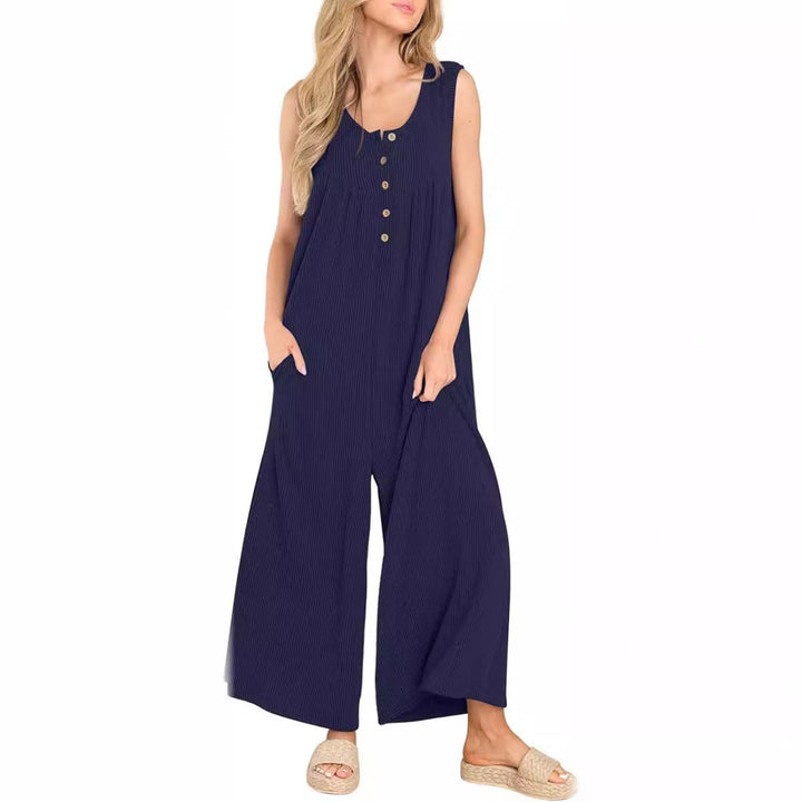 Stilla | Fresh Casual Lomme Detalje Jumpsuit