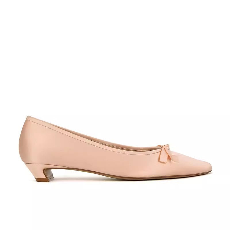 Dame Elegant Bue-Detalje Spidssko Stilla
