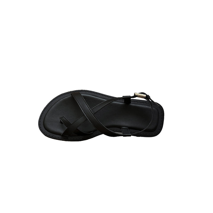 Femme Krydsrem Sandaler Læder Stilla