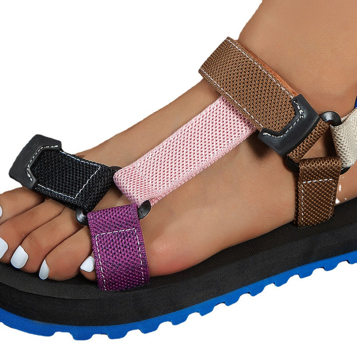 Dame Trekking-sandaler med justerbare stropper og skridsikker sål Stilla