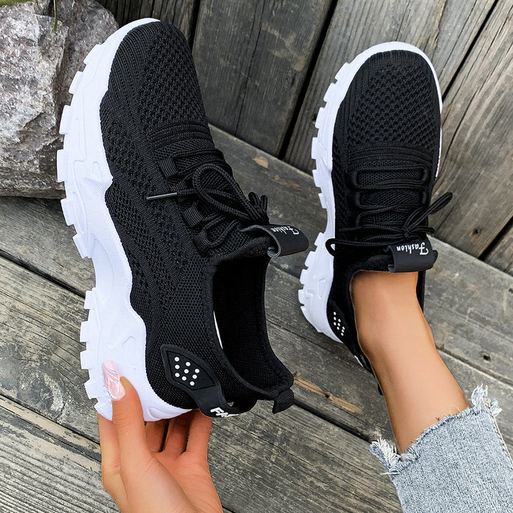 Femme Letvægts Strik Sneakers Stilla